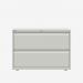 Bisley 1000mm wide Essentials Side Filing Cabinet Light Grey 2 Drawer