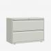 Bisley 1000mm wide Essentials Side Filing Cabinet Light Grey 2 Drawer