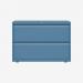 Bisley 1000mm wide Essentials Side Filing Cabinet Bisley Blue 2 Drawer