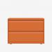 Bisley 1000mm wide Essentials Side Filing Cabinet Bisley Orange 2 Drawer