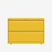 Bisley 1000mm wide Essentials Side Filing Cabinet Yellow 2 Drawer