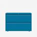 Bisley 1000mm wide Essentials Side Filing Cabinet Azure 2 Drawer