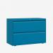 Bisley 1000mm wide Essentials Side Filing Cabinet Azure 2 Drawer