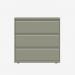Bisley 1000mm wide Essentials Side Filing Cabinet Goose Grey 3 Drawer