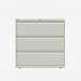 Bisley 1000mm wide Essentials Side Filing Cabinet Light Grey 3 Drawer