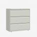 Bisley 1000mm wide Essentials Side Filing Cabinet Light Grey 3 Drawer