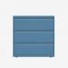 Bisley 1000mm wide Essentials Side Filing Cabinet Bisley Blue 3 Drawer