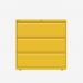 Bisley 1000mm wide Essentials Side Filing Cabinet Yellow 3 Drawer