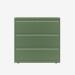 Bisley 1000mm wide Essentials Side Filing Cabinet Olive Green 3 Drawer
