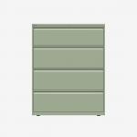 Bisley 1000mm wide Essentials Side Filing Cabinet Regent 4 Drawer