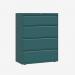 Bisley 1000mm wide Essentials Side Filing Cabinet Doulton 4 Drawer