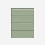 Bisley 1000mm wide Essentials Side Filing Cabinet Regent 4 Drawer