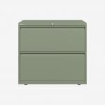 Bisley 800mm wide Essentials Side Filing Cabinet Regent 2 Drawer