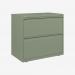 Bisley 800mm wide Essentials Side Filing Cabinet Regent 2 Drawer