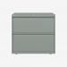 Bisley 800mm wide Essentials Side Filing Cabinet Bisley Silver 2 Drawer