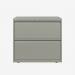 Bisley 800mm wide Essentials Side Filing Cabinet Goose Grey 2 Drawer