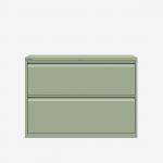 Bisley 1000mm wide Essentials Side Filing Cabinet Regent 2 Drawer