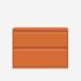 Bisley 1000mm wide Essentials Side Filing Cabinet Bisley Orange 2 Drawer