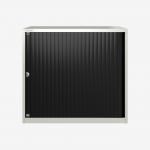 Bisley 800mm wide Essentials Tambour Unit (693mm) (1 shelf) Chalk