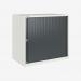 Bisley 800mm wide Essentials Tambour Unit (693mm) (1 shelf) Chalk