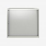 Bisley 800mm wide Essentials Tambour Unit (693mm) (1 shelf) Chalk