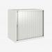 Bisley 800mm wide Essentials Tambour Unit (693mm) (1 shelf) Chalk