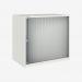 Bisley 800mm wide Essentials Tambour Unit (693mm) (1 shelf) Chalk