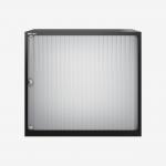Bisley 800mm wide Essentials Tambour Unit (693mm) (1 shelf) Black