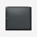 Bisley 800mm wide Essentials Tambour Unit (693mm) (1 shelf) Black