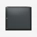 Bisley 800mm wide Essentials Tambour Unit (693mm) (1 shelf) Black