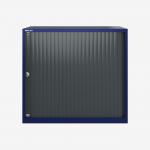Bisley 800mm wide Essentials Tambour Unit (693mm) (1 shelf) Oxford Blue