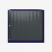 Bisley 800mm wide Essentials Tambour Unit (693mm) (1 shelf) Oxford Blue