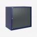 Bisley 800mm wide Essentials Tambour Unit (693mm) (1 shelf) Oxford Blue