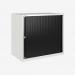Bisley 800mm wide Essentials Tambour Unit (693mm) (1 shelf) Traffic White