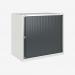 Bisley 800mm wide Essentials Tambour Unit (693mm) (1 shelf) Traffic White