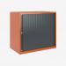 Bisley 800mm wide Essentials Tambour Unit (693mm) (1 shelf) Bisley Orange
