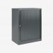 Bisley 800mm wide Essentials Tambour Unit (1000mm) (1 shelf) Anthracite Grey