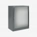 Bisley 800mm wide Essentials Tambour Unit (1000mm) (1 shelf) Anthracite Grey