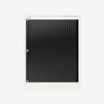 Bisley 800mm wide Essentials Tambour Unit (1000mm) (1 shelf) Chalk