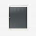 Bisley 800mm wide Essentials Tambour Unit (1000mm) (1 shelf) Chalk