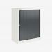 Bisley 800mm wide Essentials Tambour Unit (1000mm) (1 shelf) Chalk