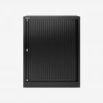 Bisley 800mm wide Essentials Tambour Unit (1000mm) (1 shelf) Black