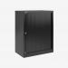 Bisley 800mm wide Essentials Tambour Unit (1000mm) (1 shelf) Black