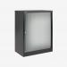 Bisley 800mm wide Essentials Tambour Unit (1000mm) (1 shelf) Black