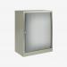 Bisley 800mm wide Essentials Tambour Unit (1000mm) (1 shelf) Goose Grey