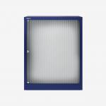 Bisley 800mm wide Essentials Tambour Unit (1000mm) (1 shelf) Oxford Blue