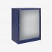 Bisley 800mm wide Essentials Tambour Unit (1000mm) (1 shelf) Oxford Blue