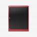 Bisley 800mm wide Essentials Tambour Unit (1000mm) (1 shelf) Cardinal Red
