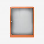Bisley 800mm wide Essentials Tambour Unit (1000mm) (1 shelf) Bisley Orange