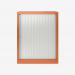 Bisley 800mm wide Essentials Tambour Unit (1000mm) (1 shelf) Bisley Orange